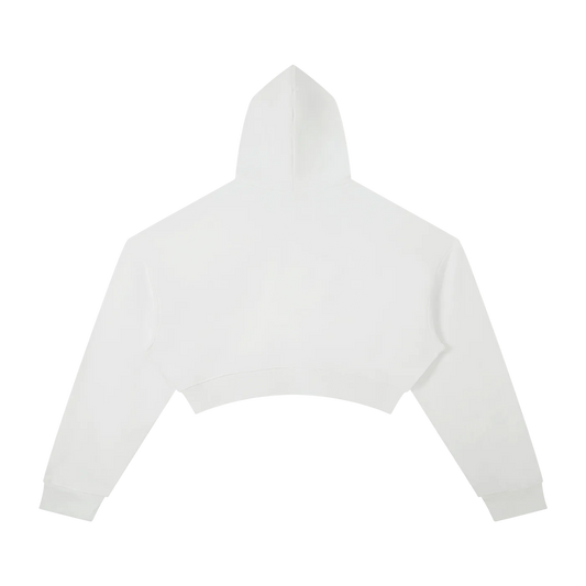 Women's IAF calligraphy Cropped Hoodie