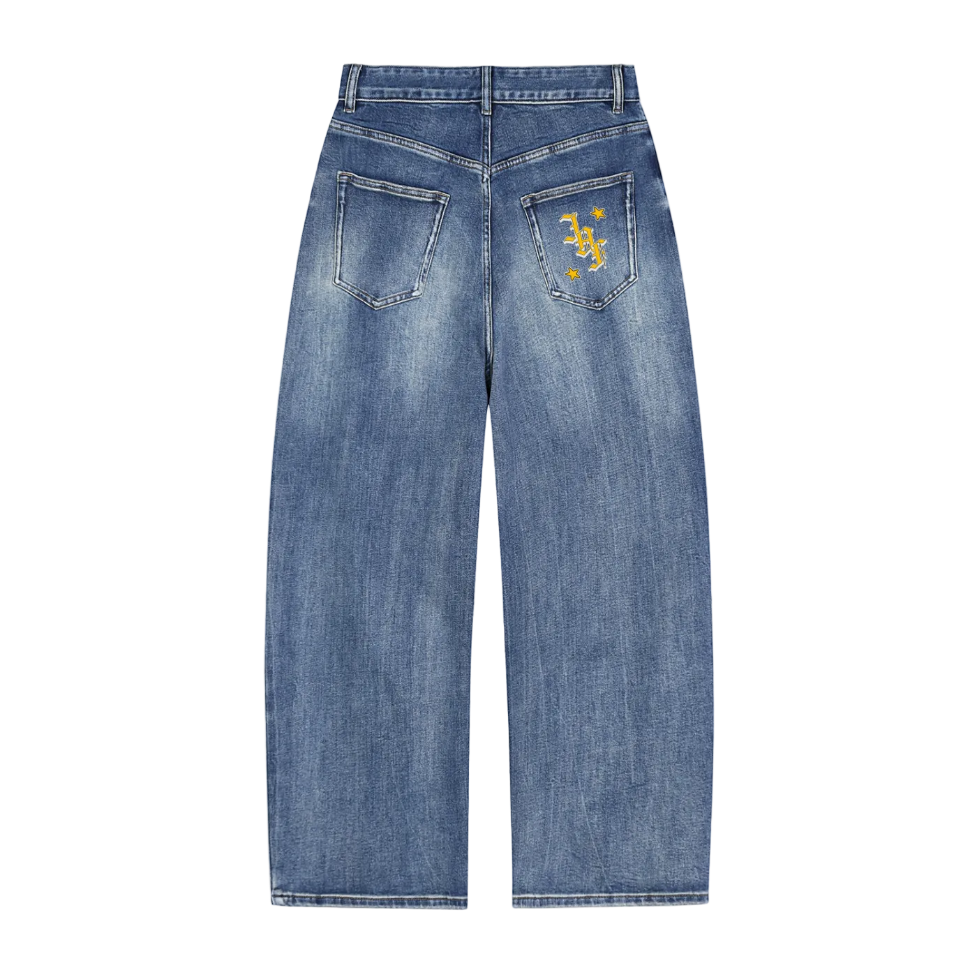 "IAF" Sun Fade Heavyweight Denim Jeans