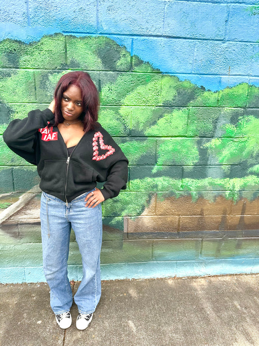 (𝓹𝓻𝓮𝓶𝓲𝓾𝓶) IAF Spread The Love Zip Up