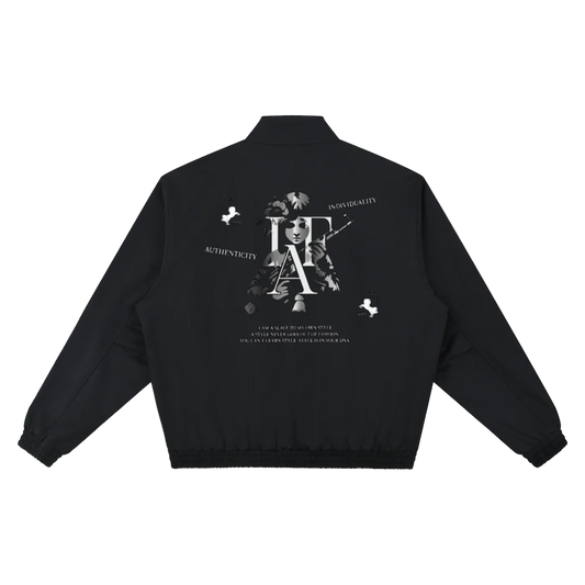 (𝓹𝓻𝓮𝓶𝓲𝓾𝓶) IAF calligraphy Bomber Jacket