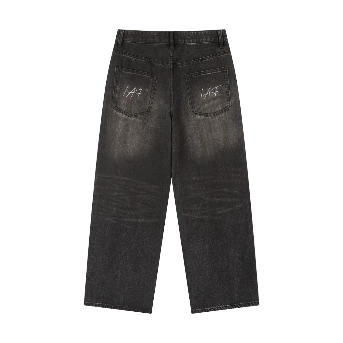 "IAF" Vintage Wash Heavyweight Denim Jeans
