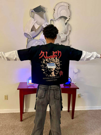 "Nothing will Conquer you" Layered T-Shirt