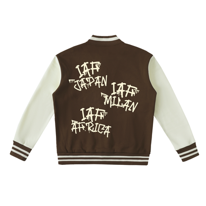 "Re-Imagined" International Graffiti Two-Tone  Varsity Jacket