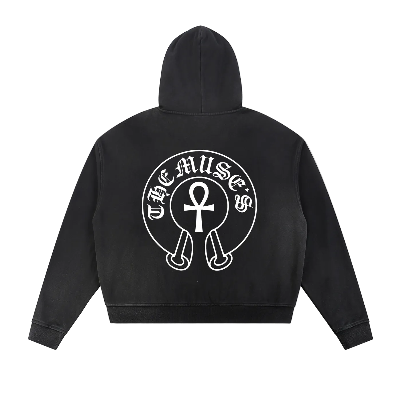 "IAF" Sun Fade Zip Hoodie