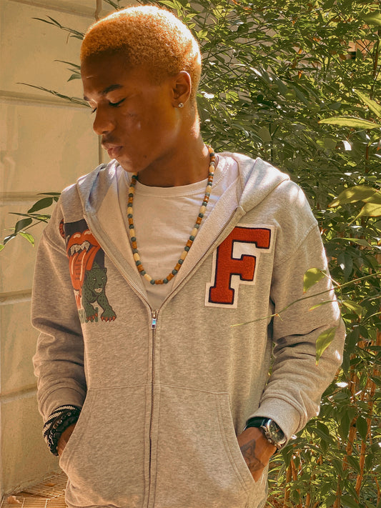 (𝓹𝓻𝓮𝓶𝓲𝓾𝓶) Re-Imagined Zip-Through Jacket