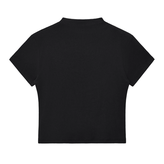 Women's IAF calligraphy Mock Neck T-Shirt