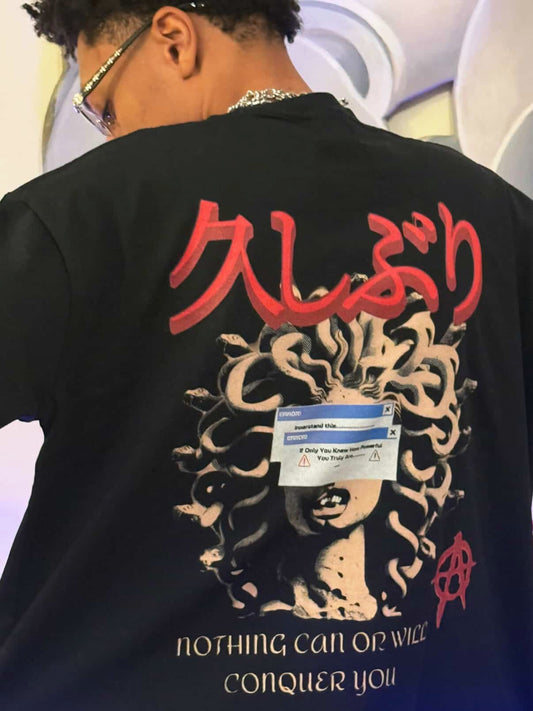 "Nothing will Conquer you" Layered T-Shirt