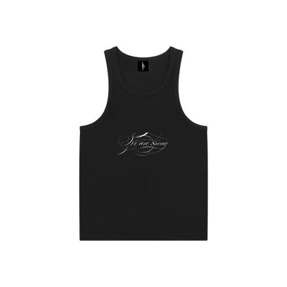 (𝓹𝓻𝓮𝓶𝓲𝓾𝓶) IAF Calligraphy Tank Top