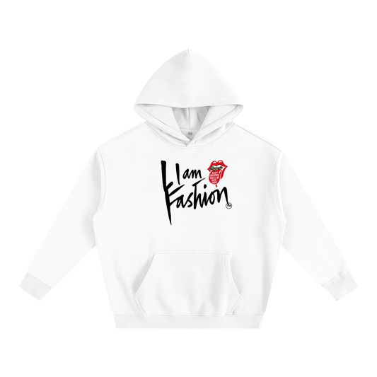 Re-Imagined “I AM FASHION” Fleeced Hoodie