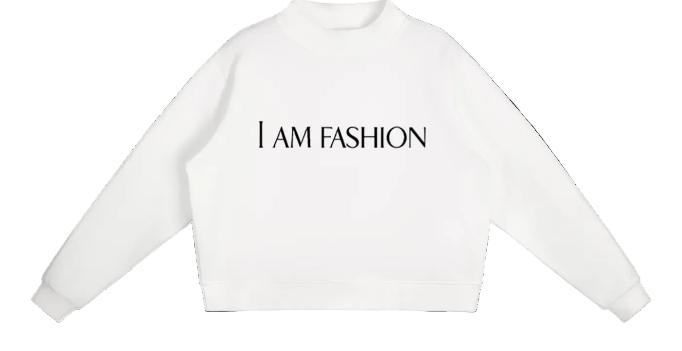 IAF Mock-Neck Crew Sweatshirt