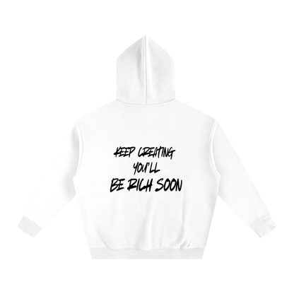 Re-Imagined “I AM FASHION” Fleeced Hoodie