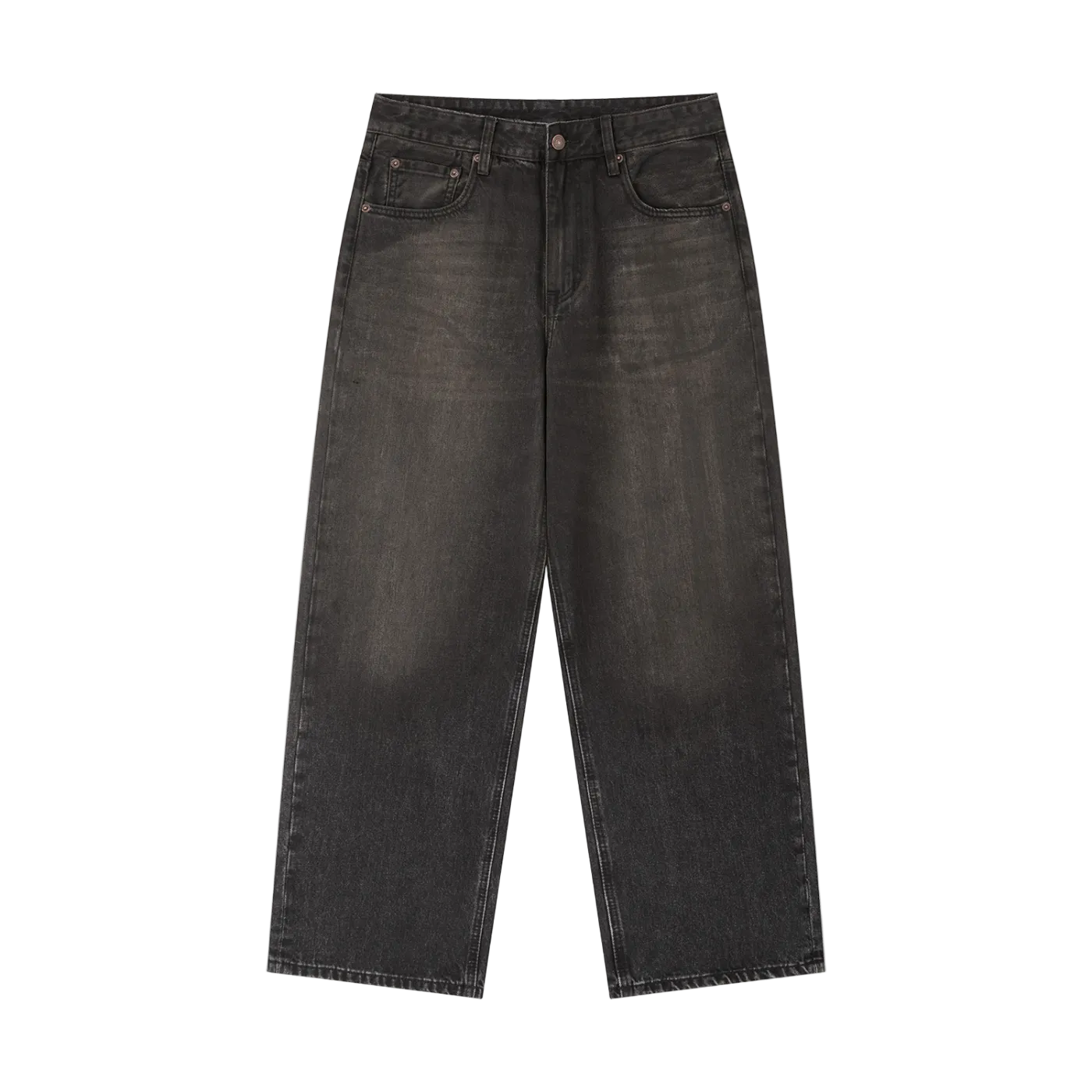 "IAF" Vintage Wash Heavyweight Denim Jeans