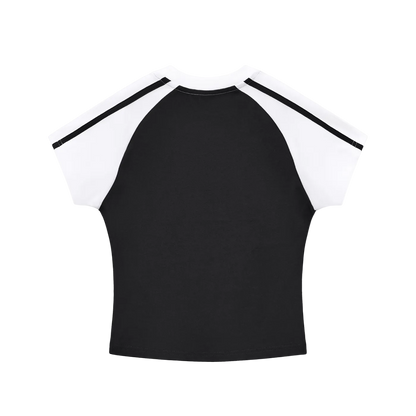 Women's IAF Club Contrast Stripes Sleeve T-Shirt